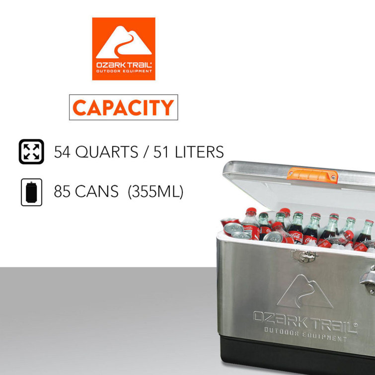 Ozark Trail 22 Quarts Ice Chest in Silver Wayfair Canada